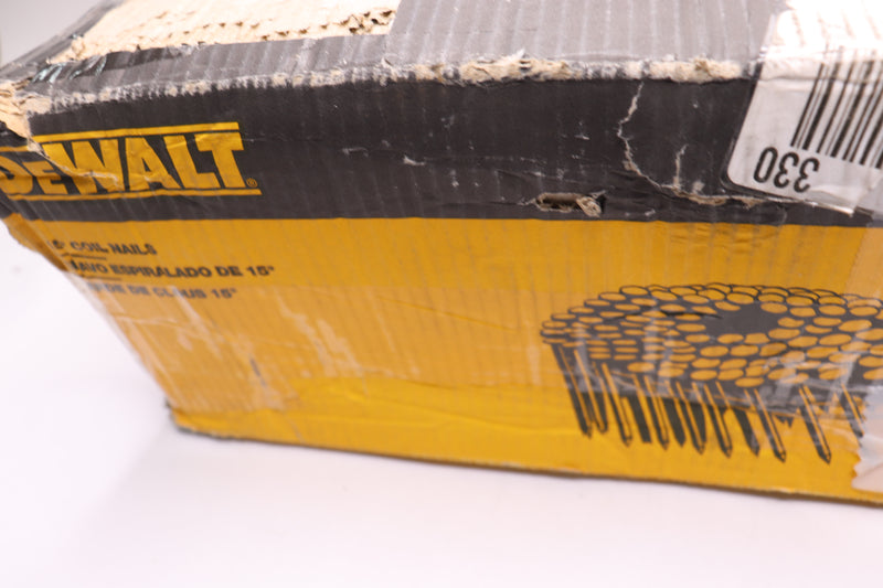 (3600-Pk) Dewalt Metal Coil Nails 2-1/2" x 0.099" DWC8R99BD