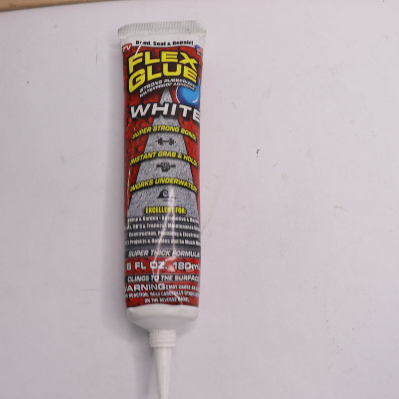 Flex Seal Strong Rubberized Waterproof Adhesive White 6 oz. GFSTANR06