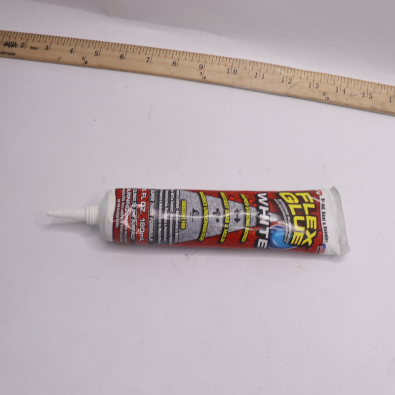 Flex Seal Strong Rubberized Waterproof Adhesive White 6 oz. GFSTANR06