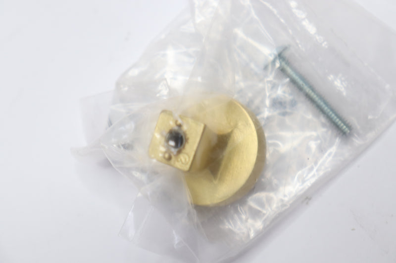 (10-Pk) Liberty Flat Round Modern Cabinet Knob Gold 1-1/8 P47284C-117-C