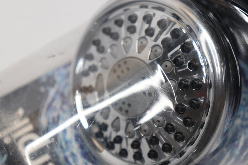 Waterpik 5-Spray 3.8 in. Single Wall Mount 1.8 GPM Fixed Shower Head in Chrome
