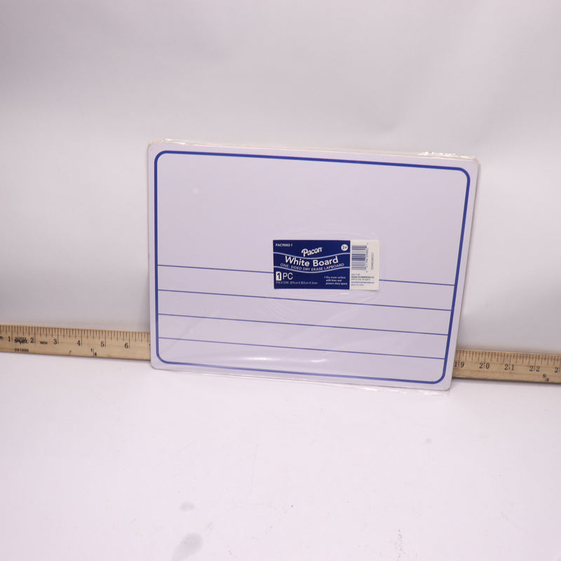 Chenille Kraft Ruled Dry-Erase Board Cardboard White 9" x 12" PAC9882-1