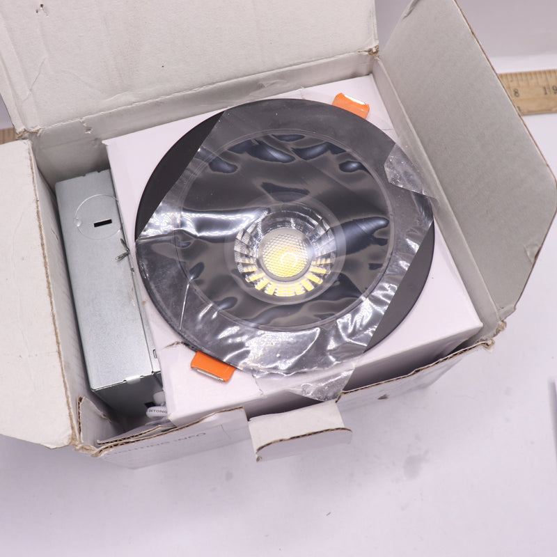 Maxxima Ultra Thin Recessed Anti-Glare LED Ceiling Downlight J-Box Included