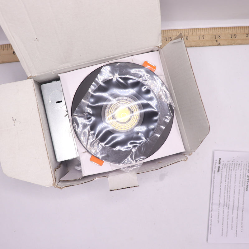 Maxxima Ultra Thin Recessed Anti-Glare LED Ceiling Downlight J-Box Included