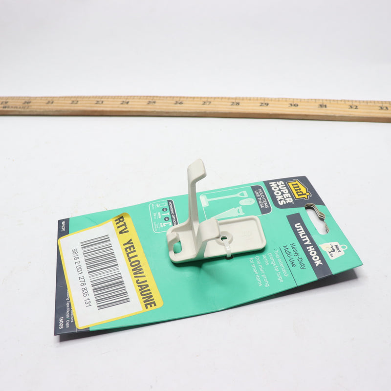 (1-Pk) M-D Building Products Utility Hook White 15005