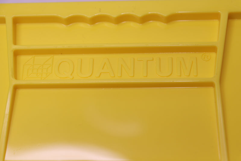 Quantum Storage Bin Yellow 7-3/8" L x 4-1/8" W x 2-13/16" H QUS220