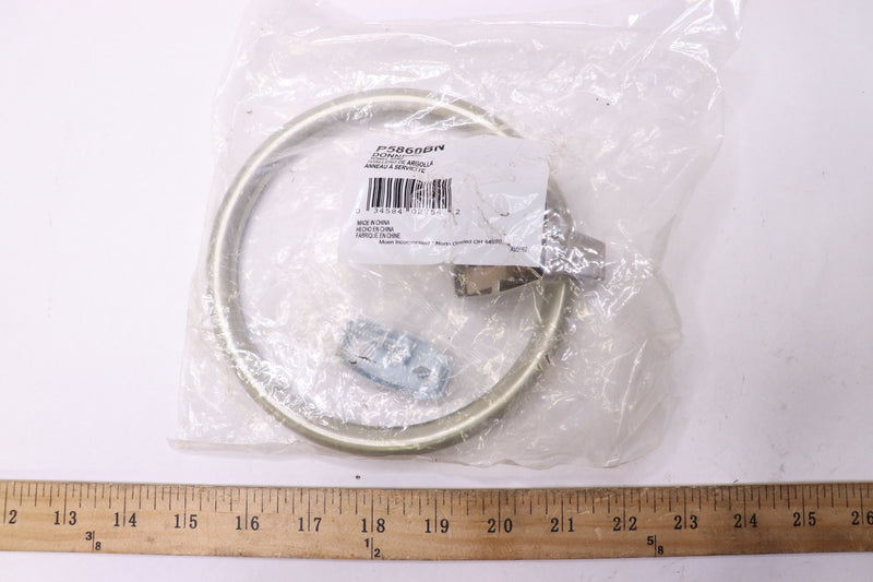 MOEN Contemporary Towel Ring in Brushed Nickel