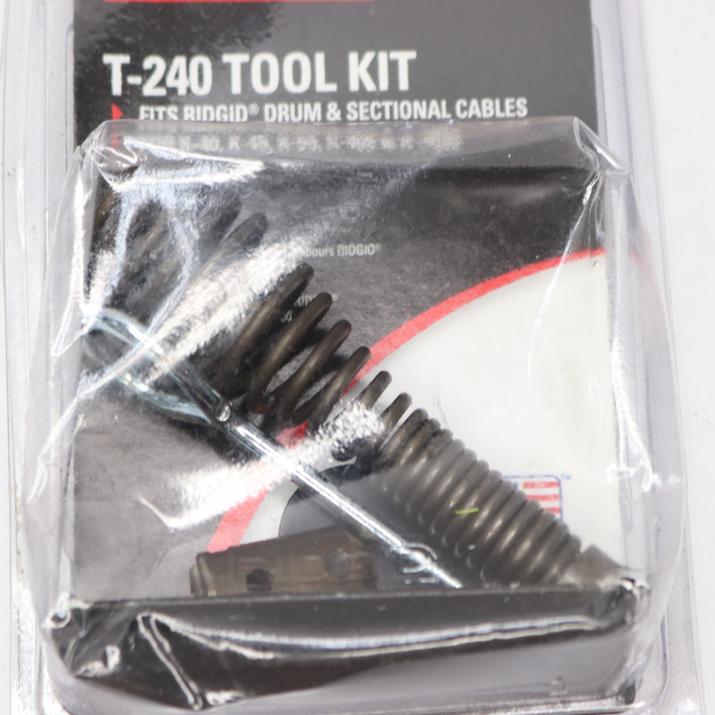 Rigid Drain Cleaning Kit Metal T-240 3/8" Connection Size 12128