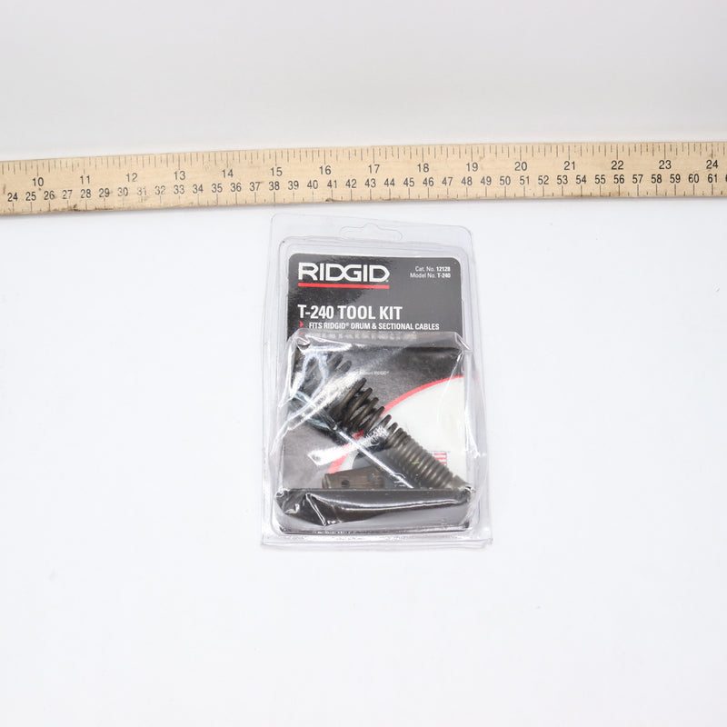 Rigid Drain Cleaning Kit Metal T-240 3/8" Connection Size 12128