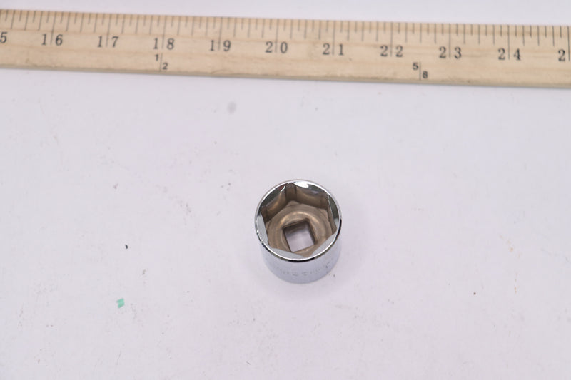 Proto Torqueplus SocketsChrome Steel 6-Point 3/8" Drive 25mm