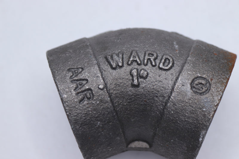 Ward Elbow Fitting Malleable Iron Black 45 Degree 1" CNGG0100