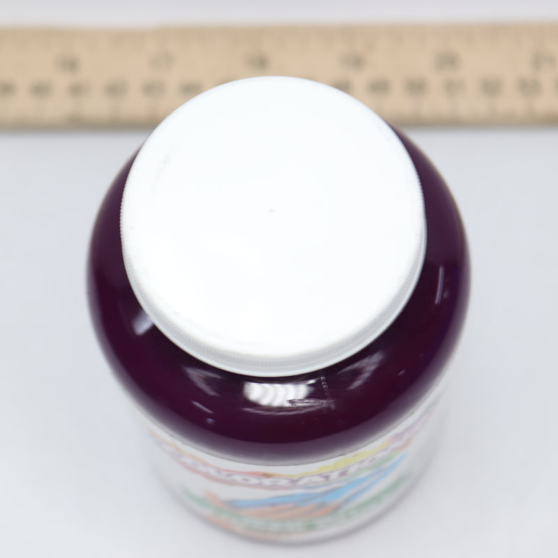 Colorations Washable Finger Paints Non-Toxic Violet 16 fl Oz 6842P