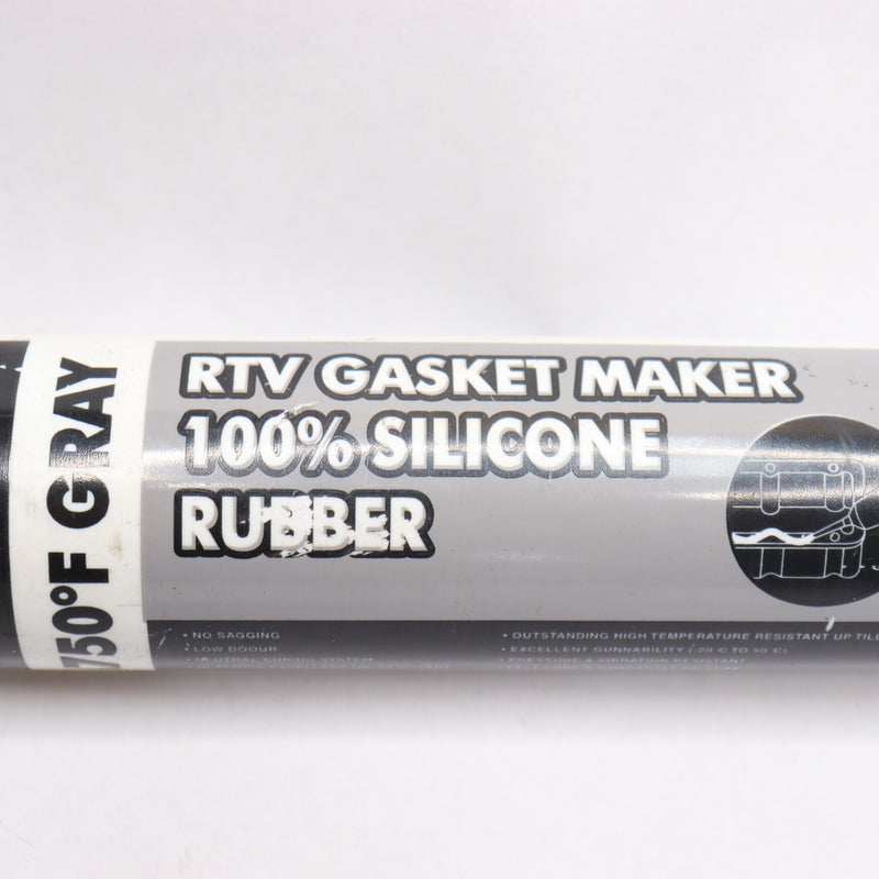 Xtrseal RTV Gasket Maker Oxygen Sensor Safe Gray Silicone 750 F 300g