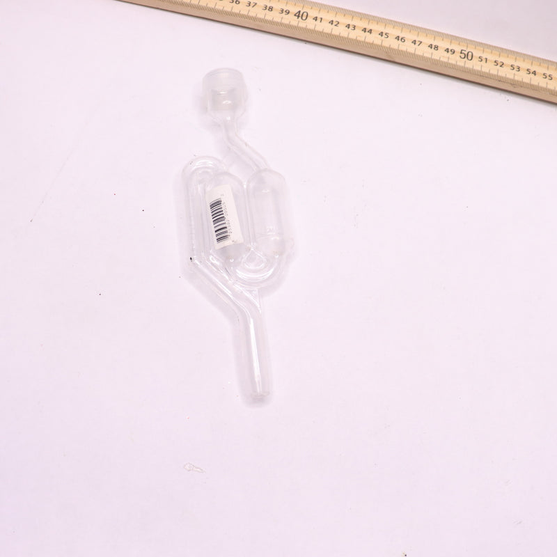Twin Bubble Airlock Plastic Clear - Incomplete - Airlock Only
