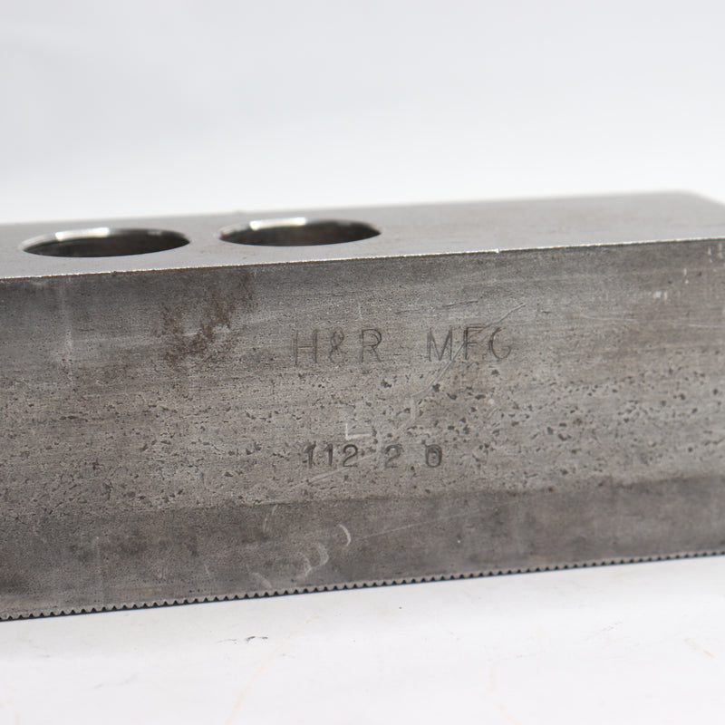 H&R Square Soft Lathe Chuck Jaw Aluminum 5-1/4" Long x 2" Wide x 2" High 112-2.0