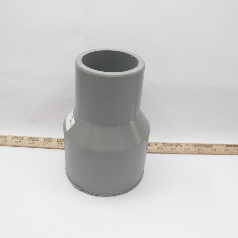 Niron Concentric Reducer Electrofusion PP-RCT Gray 4" X 3" 27NR1259011MM