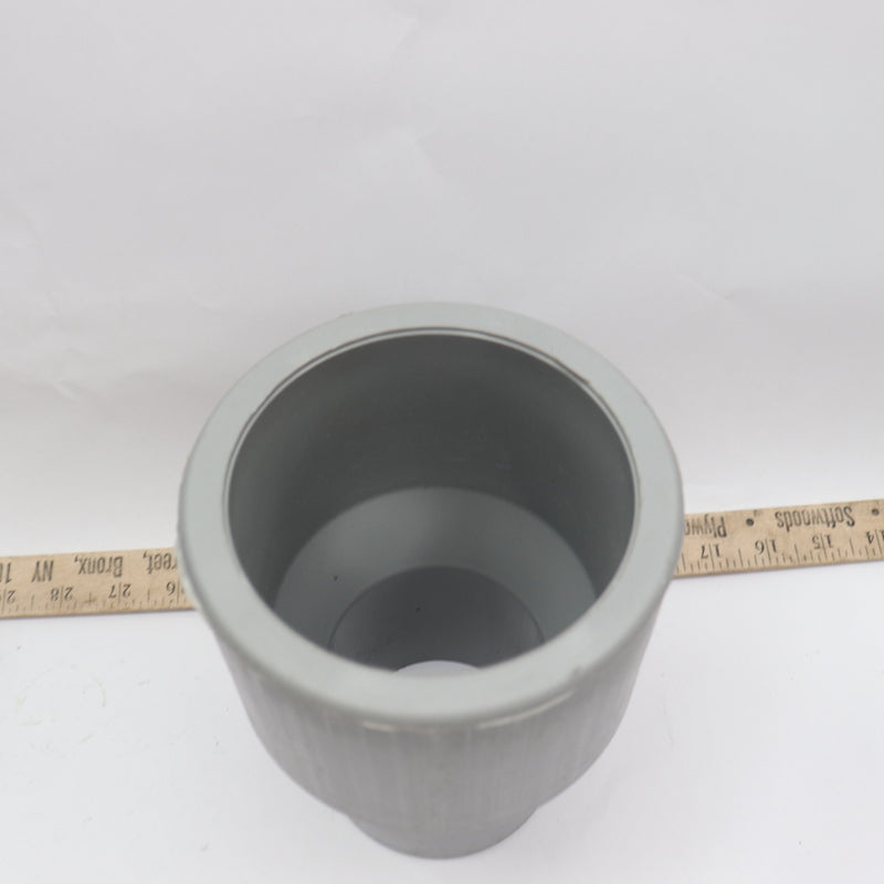 Niron Concentric Reducer Electrofusion PP-RCT Gray 4" X 3" 27NR1259011MM