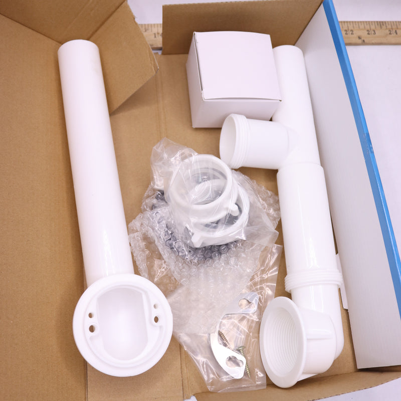 Danco Lift & Turn Tub Drain Kit Plastic White 1-1/2" 51933