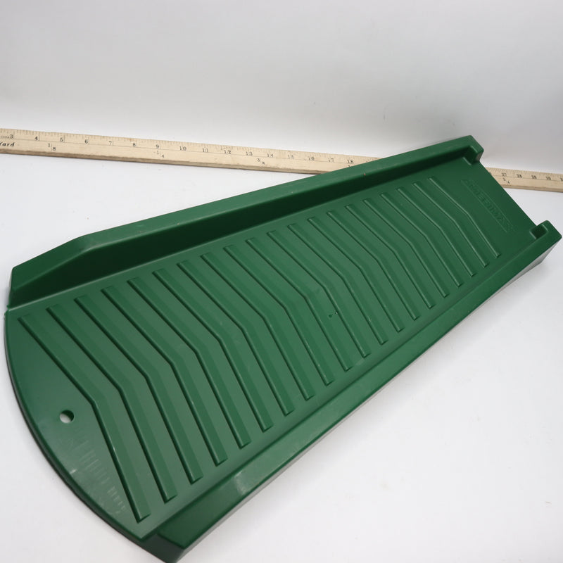 Amerimax Splash Block Roof Gutter Accessories Vinyl Green 24" 3012-12