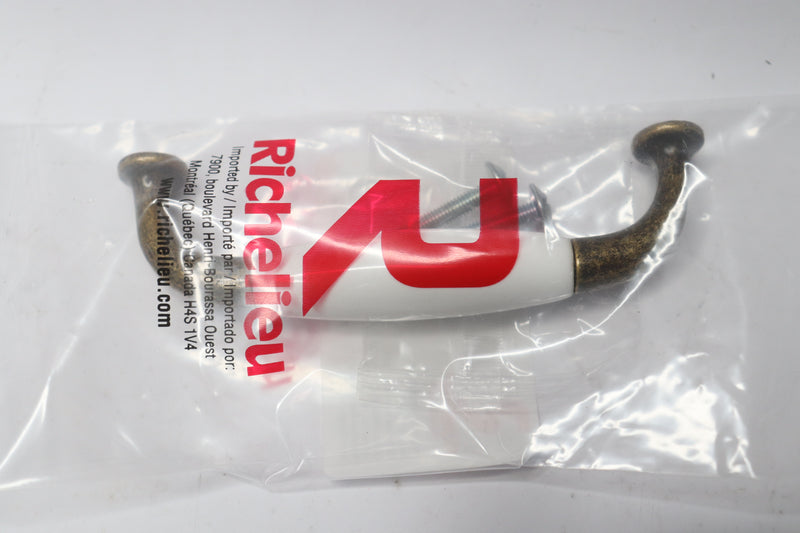 (1-Pk) Richelieu Handle Cabinet Pull 3-3/4" Center To Center BP9700BB30