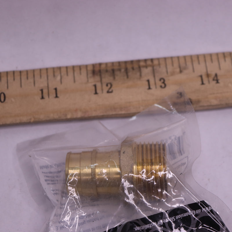 Apollo PEX-A Valves Barb Adapter Fitting Brass 1.8" x 3/4" EPXMA3434