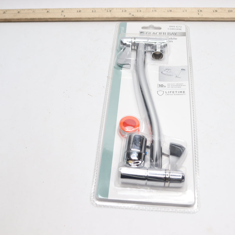 Glacier Bay Swing-Style Shower Arm Chrome 3075-512 889672