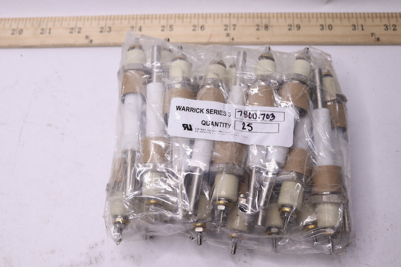 (25-Pk) Warrick Electrode Fitting Series 3L Single Probe 1/8" NPT 78001703