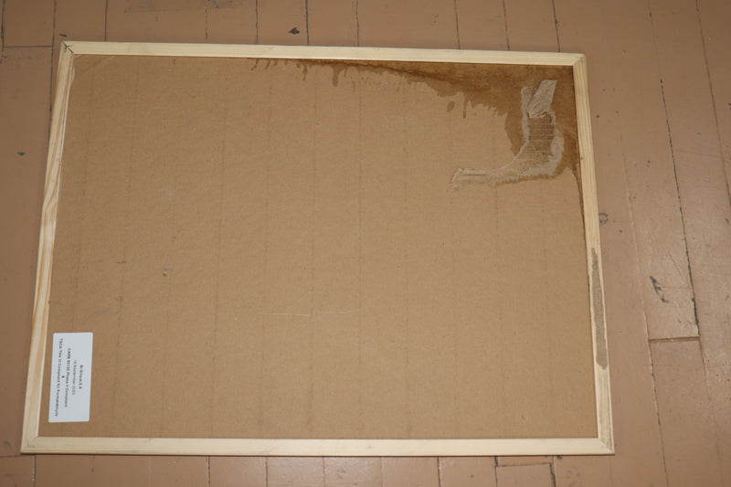 Master Vision Wood Framed Combination Board - Damaged Backing