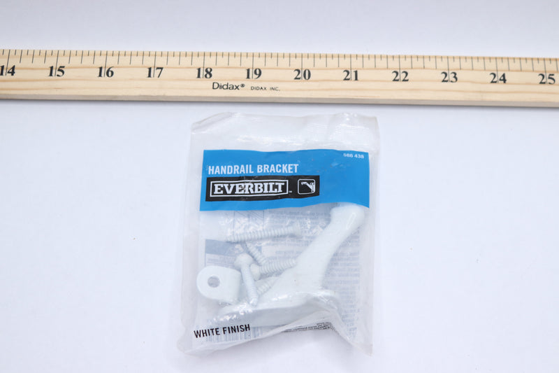 Everbilt Handrail Bracket White Steel 586438