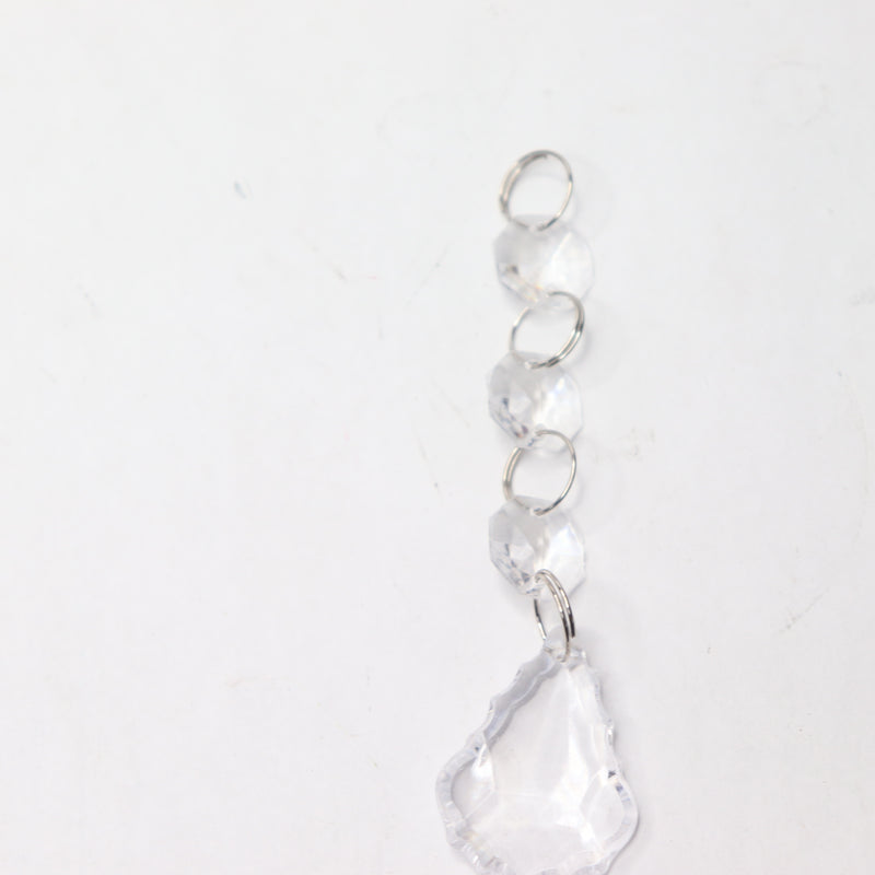 (30-Pk) Christmas Crystal Charm Chandelier Diamond Beads