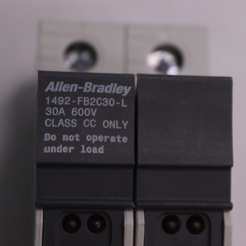 Allen Bradley Fuse Holder with LED Blown Fuse Indicator 1492-FB2C30-L