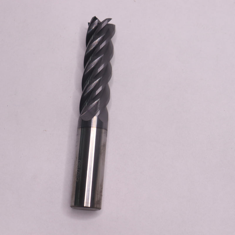 Accupro End Mill Single End Square Spiral Flute 2-1/8" LOC 5/8" Shank Dia 5/8"