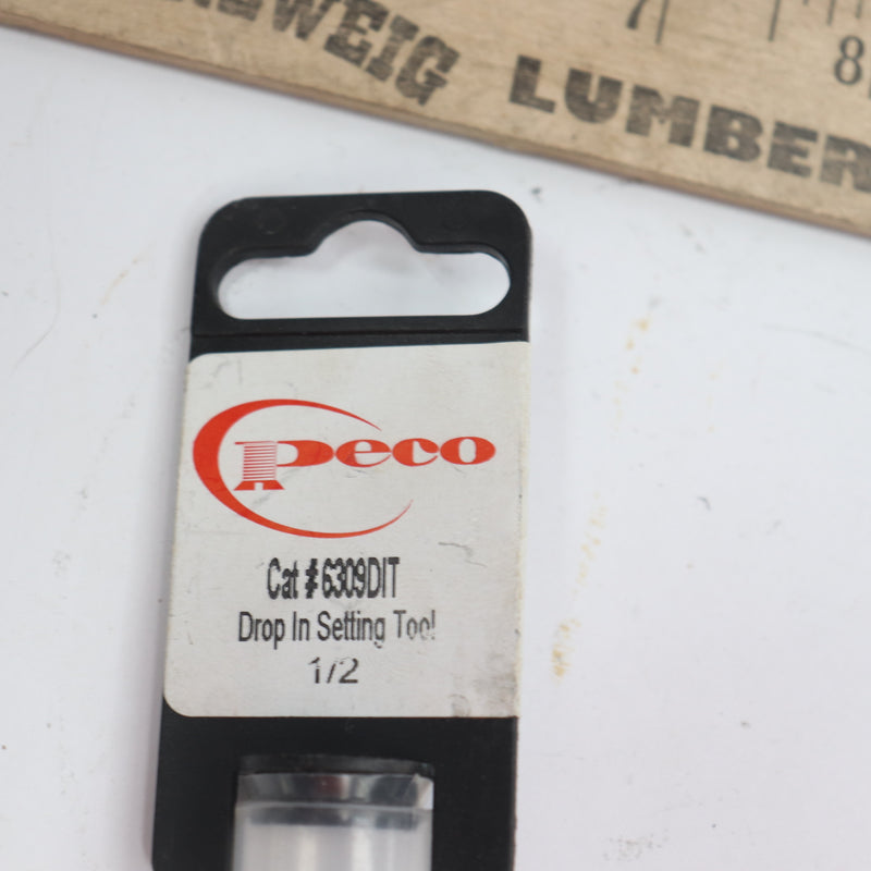 Peco Internal Plug Drop In Setting Tool 1/2" 6309DIT
