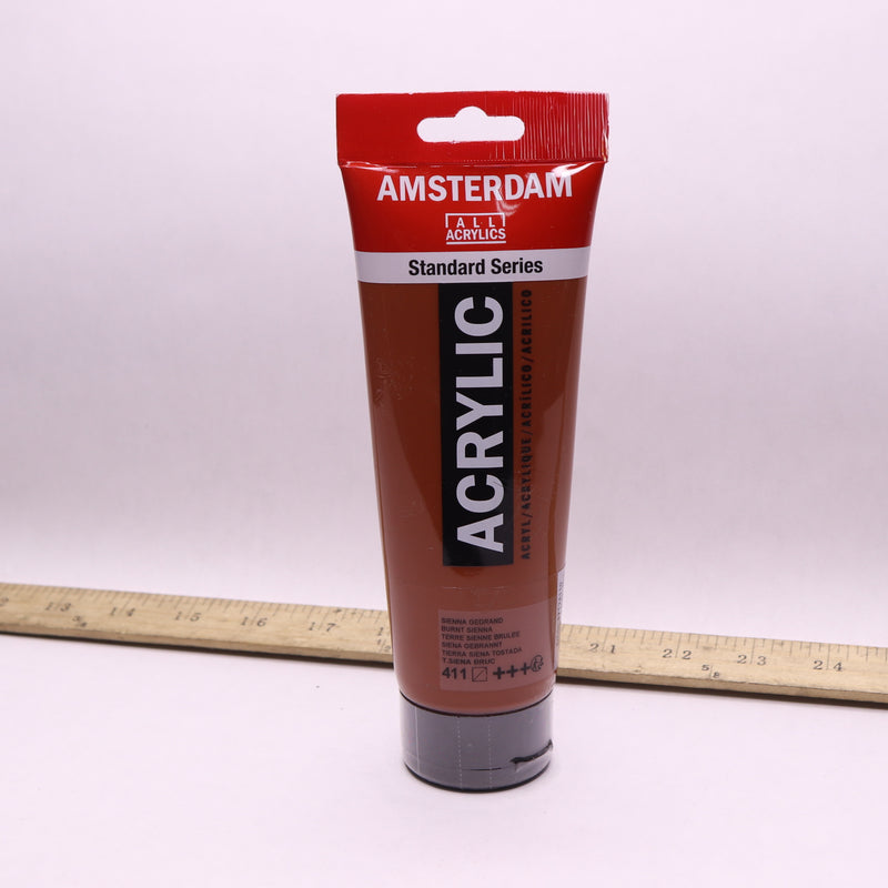 Amsterdam Tube Acrylic Burnt Sienna Standard Series 8.45 Oz 17124110