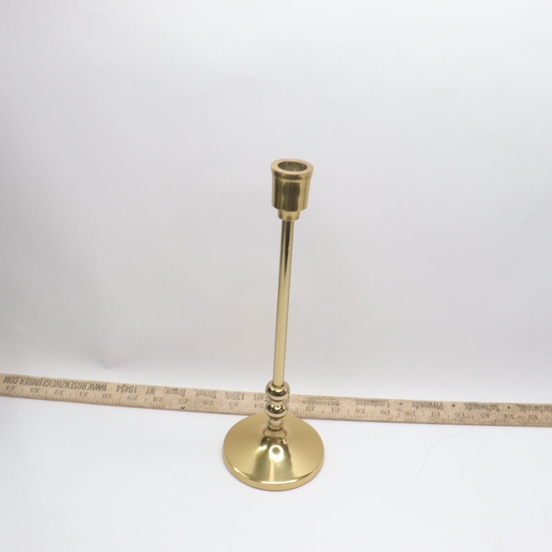 H&M Candlestick Gold-Colored Metal 11-1/8" 179358