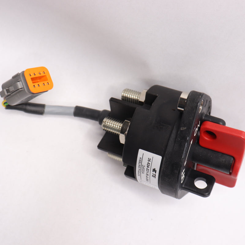 TE 2 Pole Battery Disconnect Switch 500A 35-524-231-R-A-906