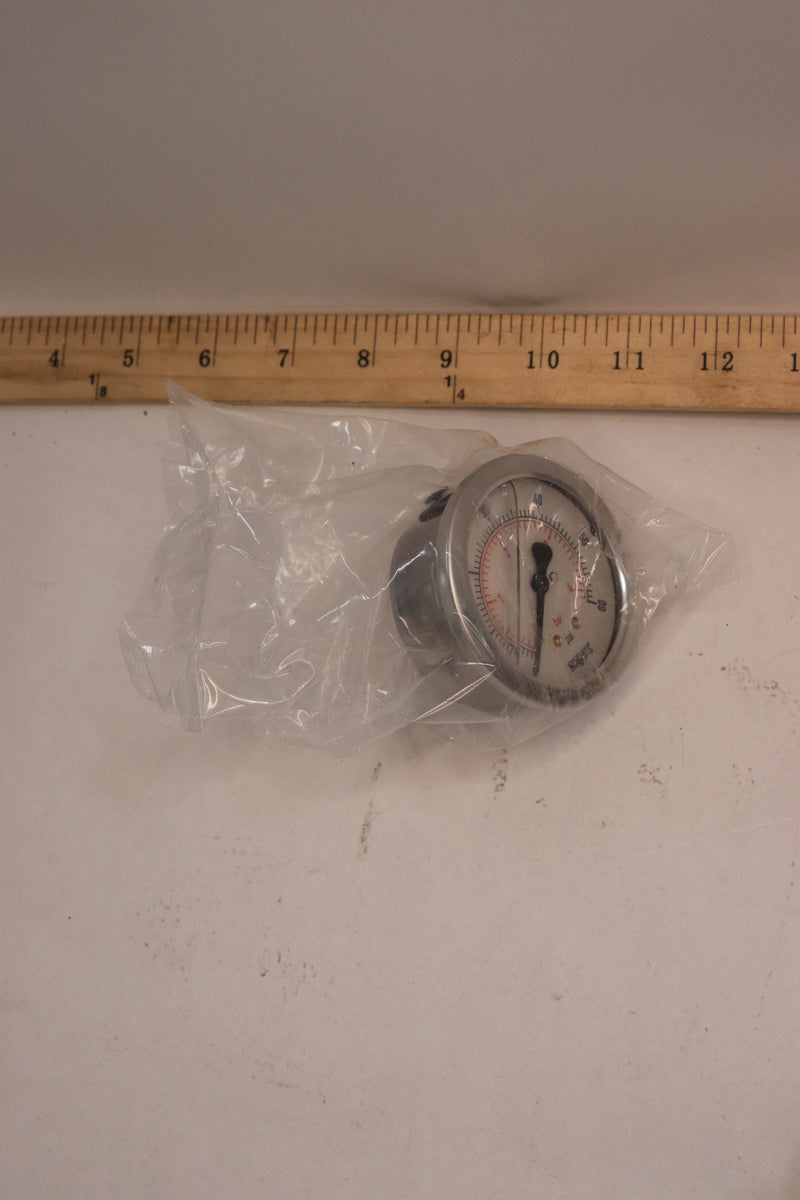 NoShok Pressure Gauge 60 PSI 2-1/2" Diameter 25-911-60