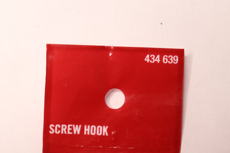 Everbilt Square Bend Screw Hook Zinc-Plated 434 639