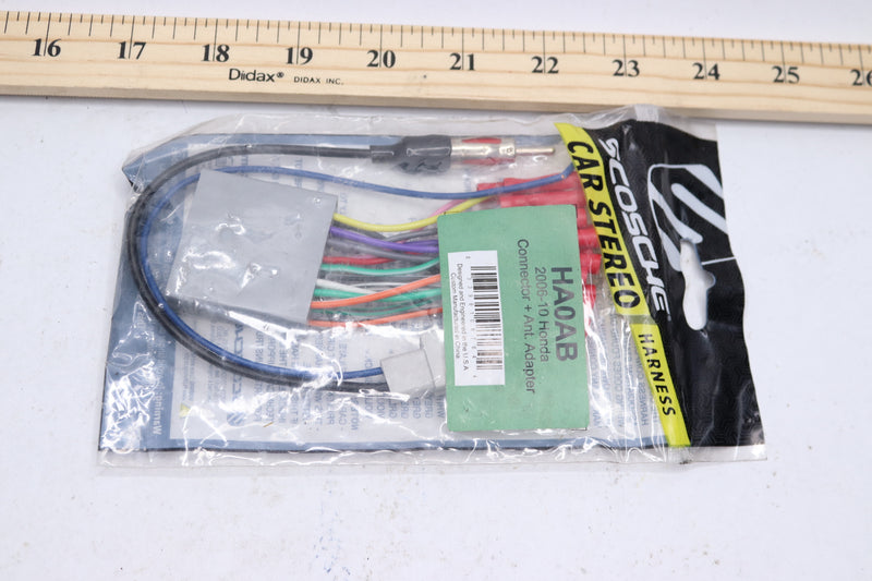 Scosche Wire Harness & Antenna Adapter Bundle HA0AB