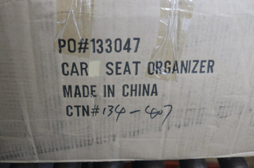 (4-Pk) Car Seat Back Organizer Travel Storage Bag Hanger 134-047