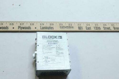 Block Switch Mode Power Supply 24VDC 1.3A B 0110077