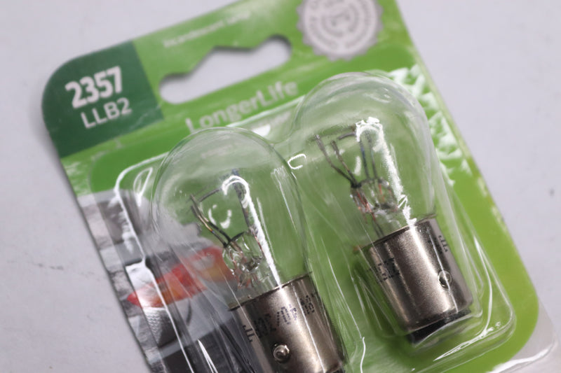 (2-Pk) Philips LongerLife Miniature Bulbs 12.8V 2357LLB2