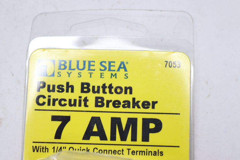 Blue Sea Systems Circuit Breaker Push Button 7A/120V 7053
