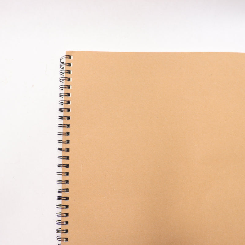 Soft Cover Blank Spiral Notebook Sketch Book Pad 21cm x 29cm