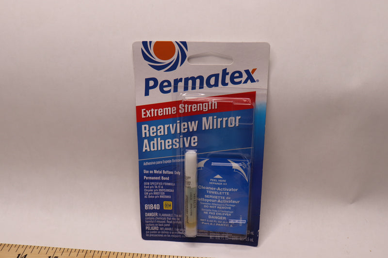 Permatex Rearview Mirror Adhesive Kit White 81840