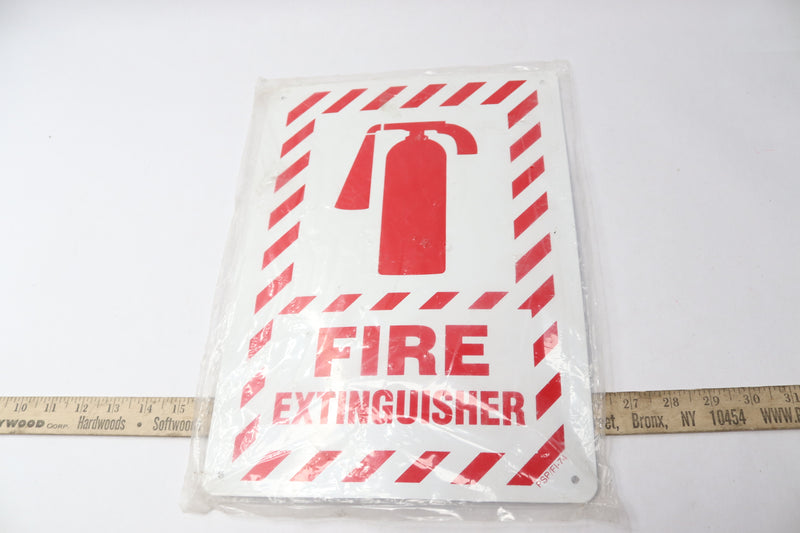 Accuform MFXG516VP Plastic Safety Sign Legend Fire Extinguisher 14 x 10-Inch