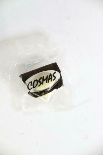 (10-Pk) Cosmas Cabinet Hardware Round Knob Brushed Brass 1-1/4-In D 4702BB