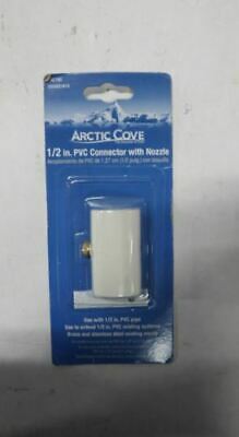 Arctic Cove Drain Tubes & Fittings PVC Connector with Nozzle 1/2" MAC160