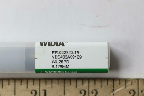 Widia 140-Degree Jobber Length Drill Bit Carbide 23/64" VDS403A09129