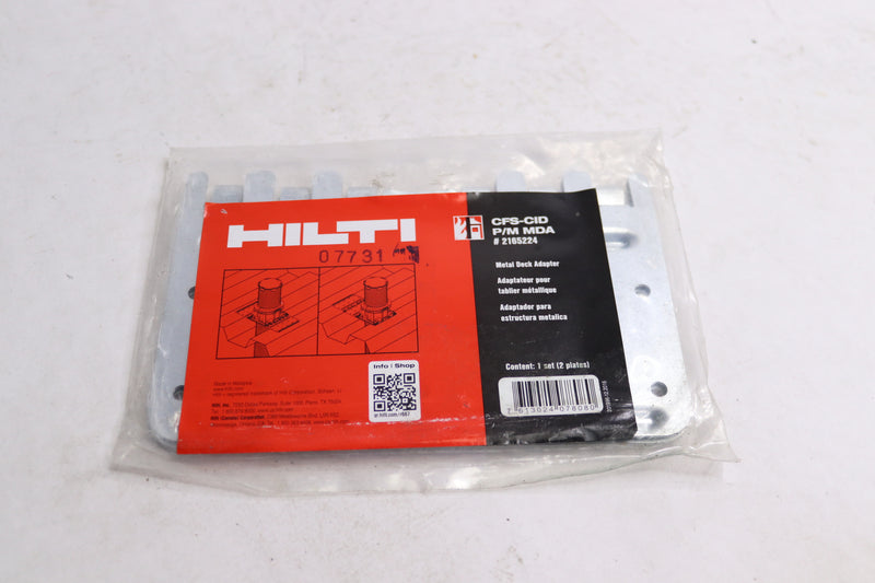 (2-Pk) Hilti Deck Adapter Metal 2165224